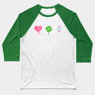 Love, Luck and Lollipops Baseball T-Shirt